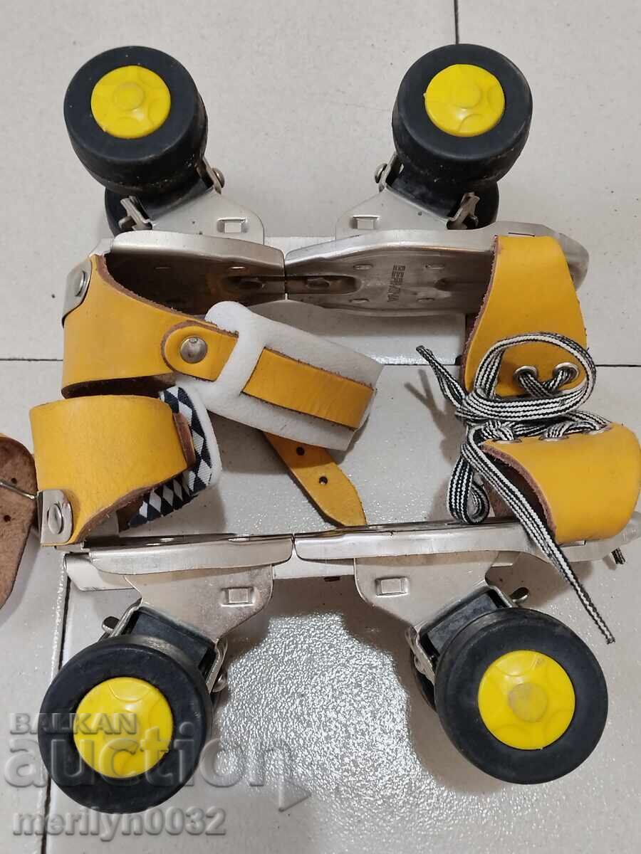 Sotsa roller skates, children's toy, GDR sports attribute - 6 Sotsa roller skates, children's toy, GDR sports attribute - 6