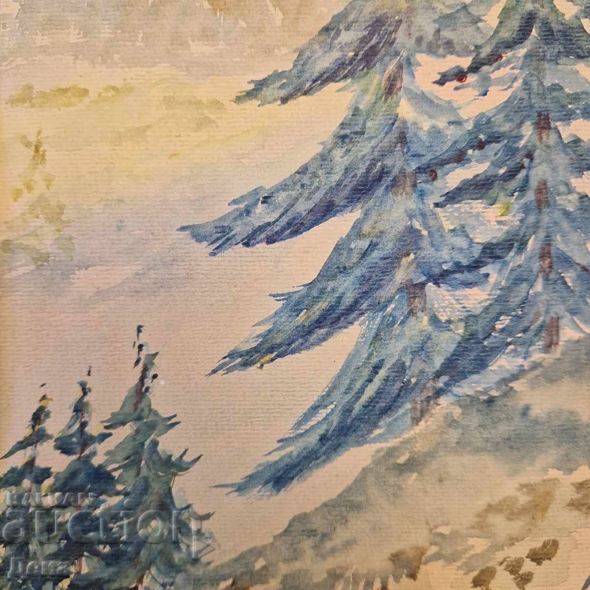 Доставка на Стар акварел