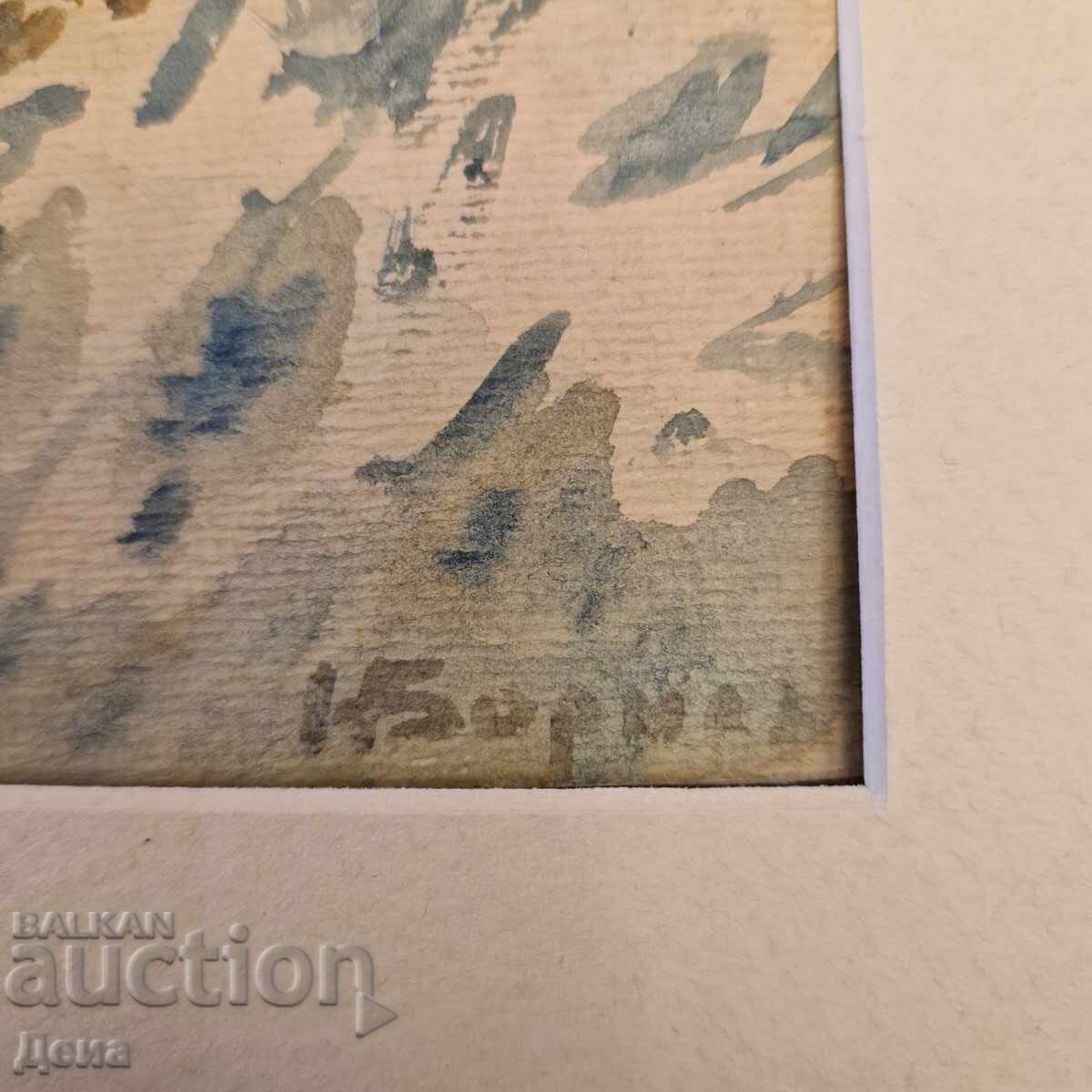 Стар акварел - 6