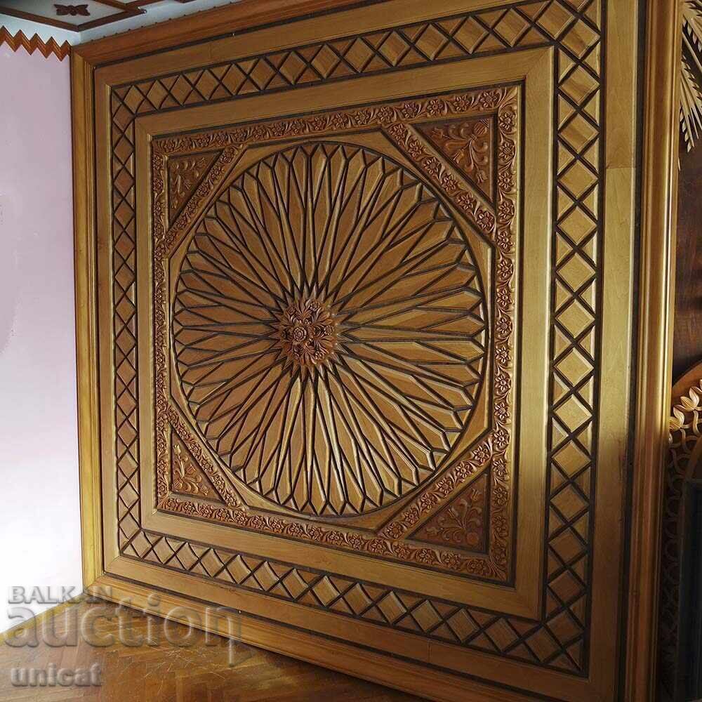 Wood carving for ceiling - unique with price 95000.00 BGN | € 48572.73