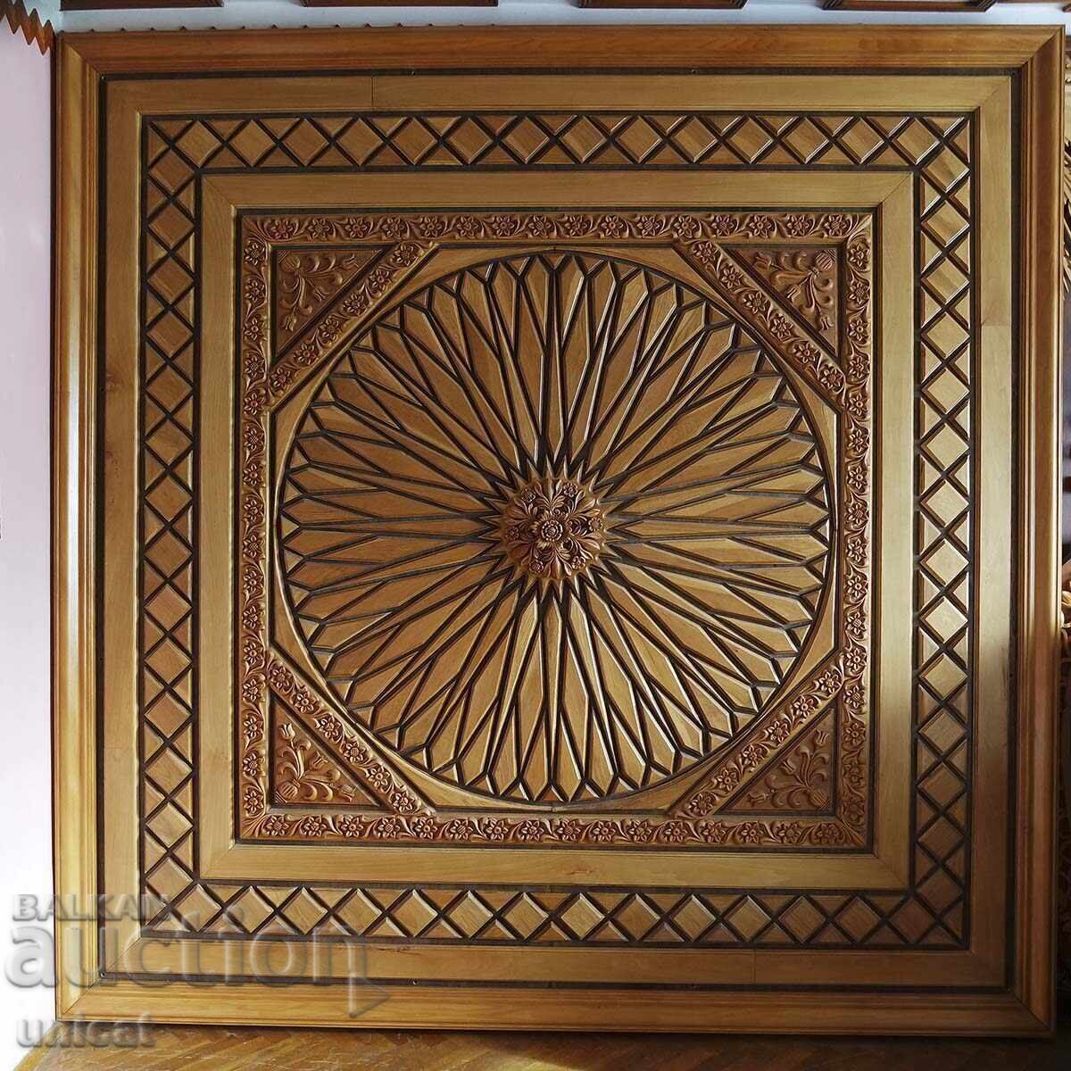 Wood carving for ceiling - unique