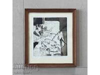 Alexandăr Peev tablou - grafică 1999