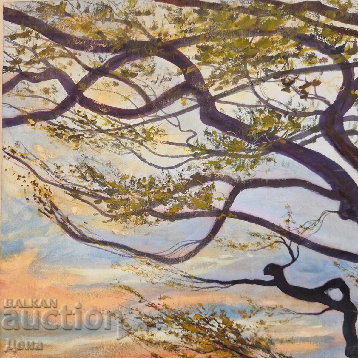 B. Nikolov painting with price 150.00 BGN | € 76.69 B. Nikolov painting with price 150.00 BGN | € 76.69