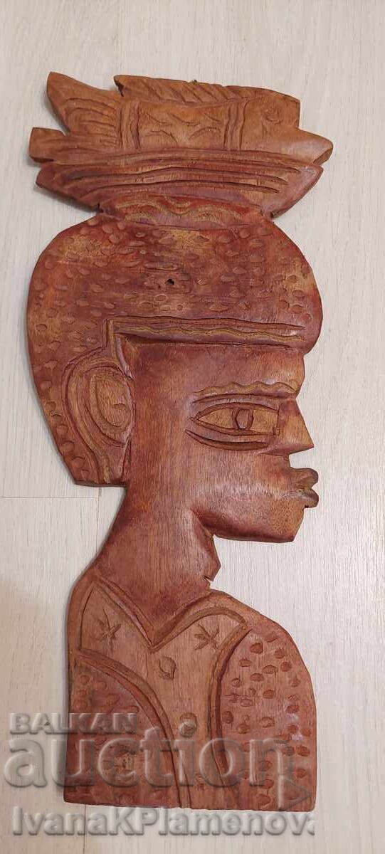 Auction  Wooden panel, two pieces for collectors