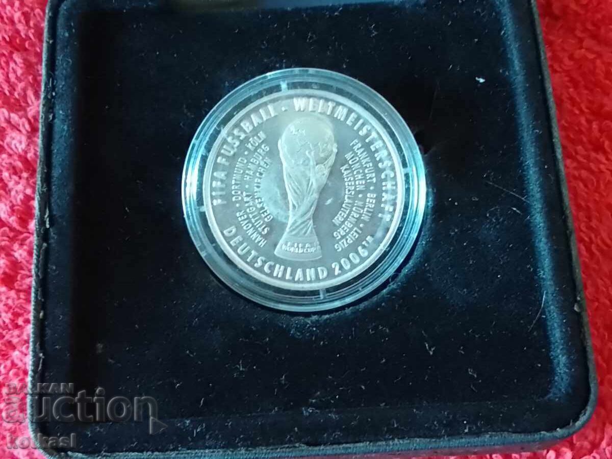Silver Medal Plaque FIFA World Cup 2006 Germany with price 120.00 BGN | € 61.36 Silver Medal Plaque FIFA World Cup 2006 Germany with price 120.00 BGN | € 61.36