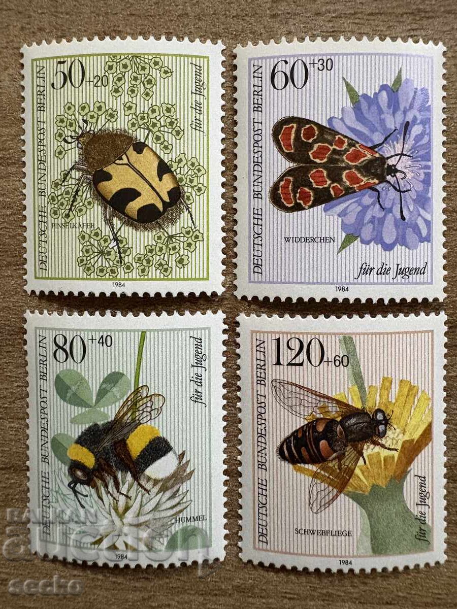 Berlin - Youth Welfare - Insects (1984) MNH