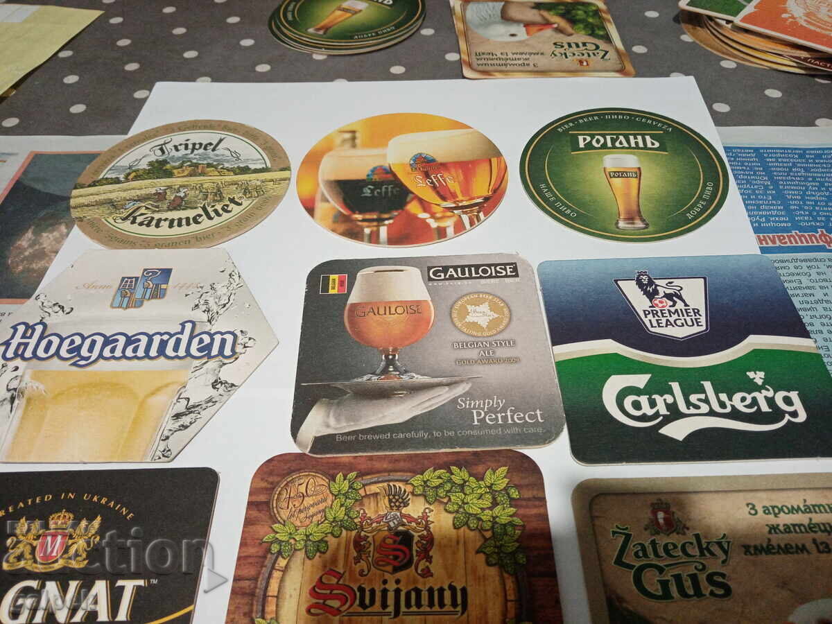 COASTERS FOR CUP (BEER) - 10 pcs. - 6 lv. with price 6.00 BGN | € 3.07 COASTERS FOR CUP (BEER) - 10 pcs. - 6 lv. with price 6.00 BGN | € 3.07