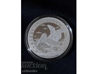 Μπαρμπάντος 2023 - 1 δολάριο - Pelican - 1 OZ , Ασημένιο νόμισμα