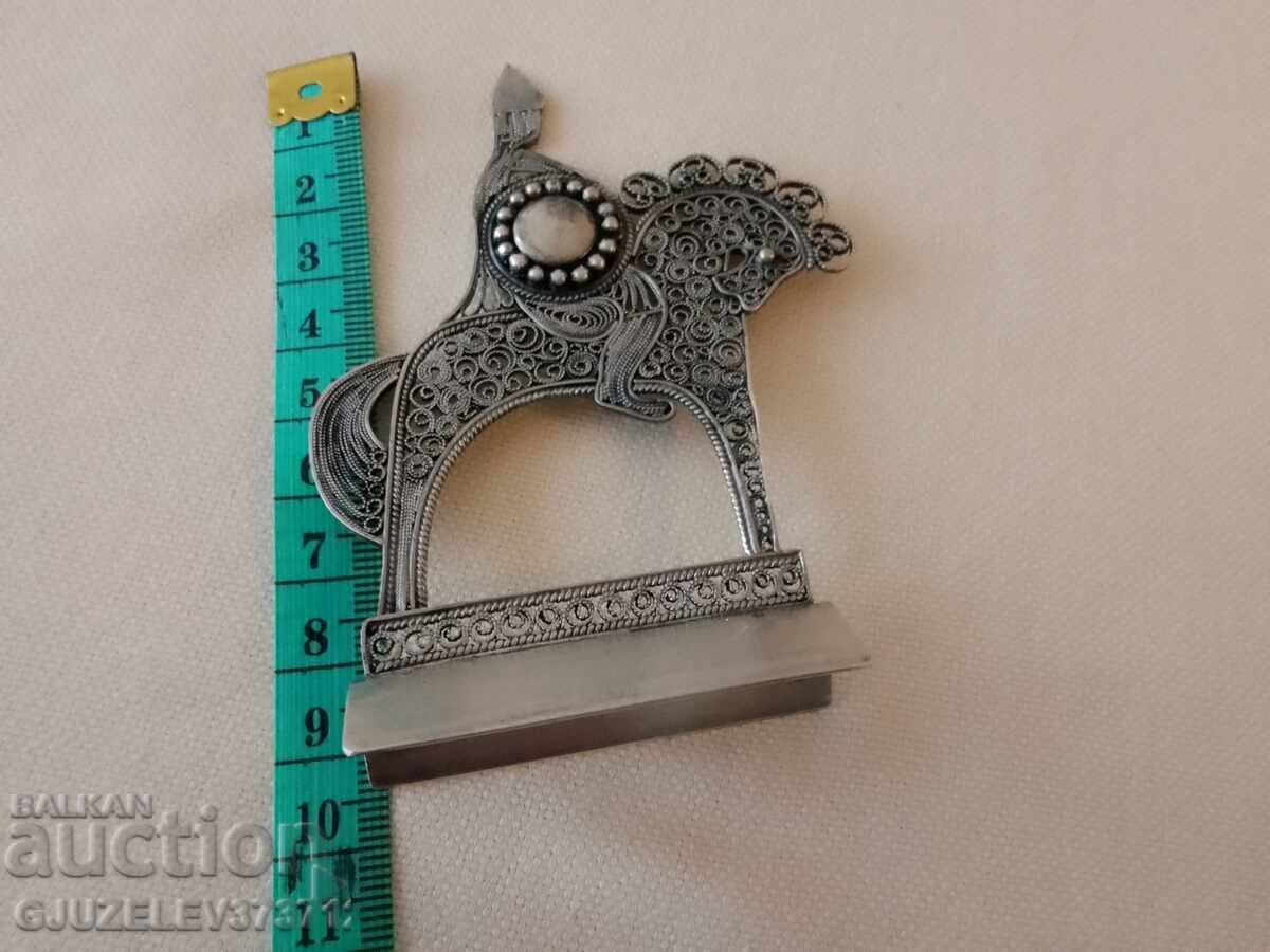 Delivery of Russian Beautiful figure made of pure silver filigree Delivery of Russian Beautiful figure made of pure silver filigree