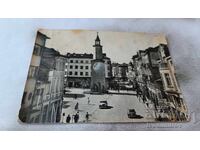 P K Gabrovo 1 May Square with the Old Clock 1960