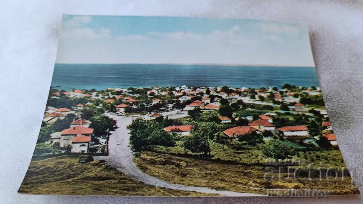 Postcard Overview General View 1961