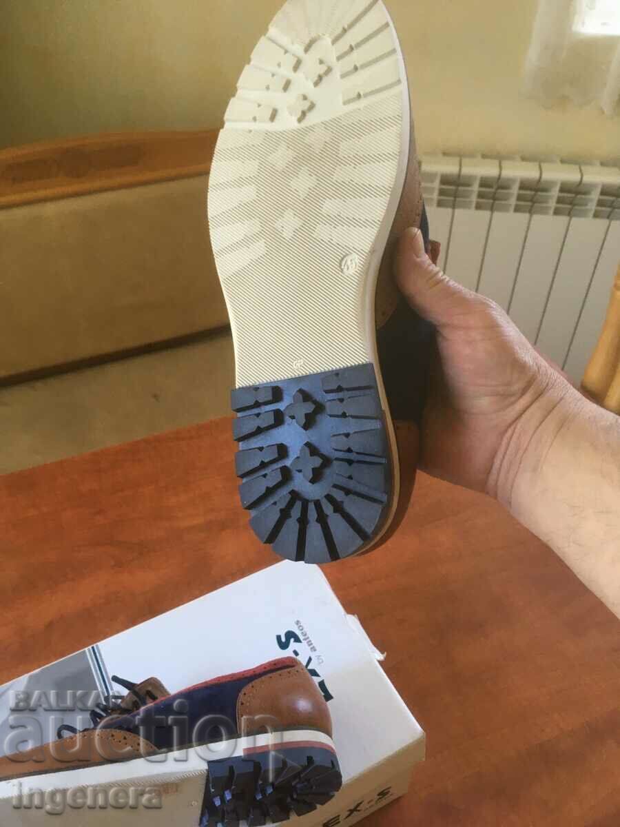 SHOES LEATHER STYLISH NEW-ANTEOS SHOES-45 ROOM - 5 SHOES LEATHER STYLISH NEW-ANTEOS SHOES-45 ROOM - 5