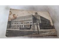 Carte poștală Kladno Statni Prumyslova Skola 1929