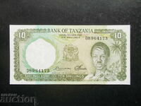 TANZANIA, 10 șilingi, 1966, UNC