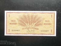 ФИНЛАНДИЯ , 1 марка , 1963 , UNC