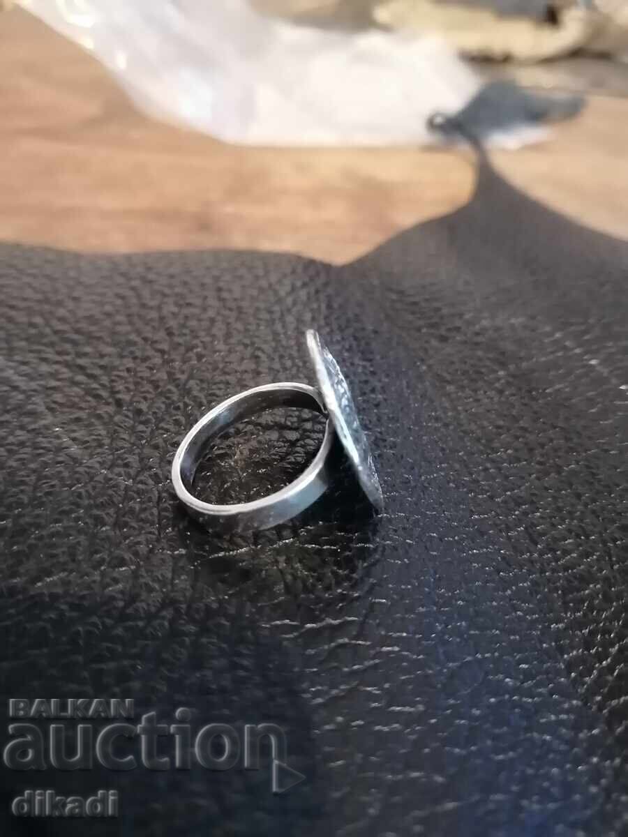 Women's silver ring with the image of Nero, replica with price 35.00 BGN | € 17.90 Women's silver ring with the image of Nero, replica with price 35.00 BGN | € 17.90