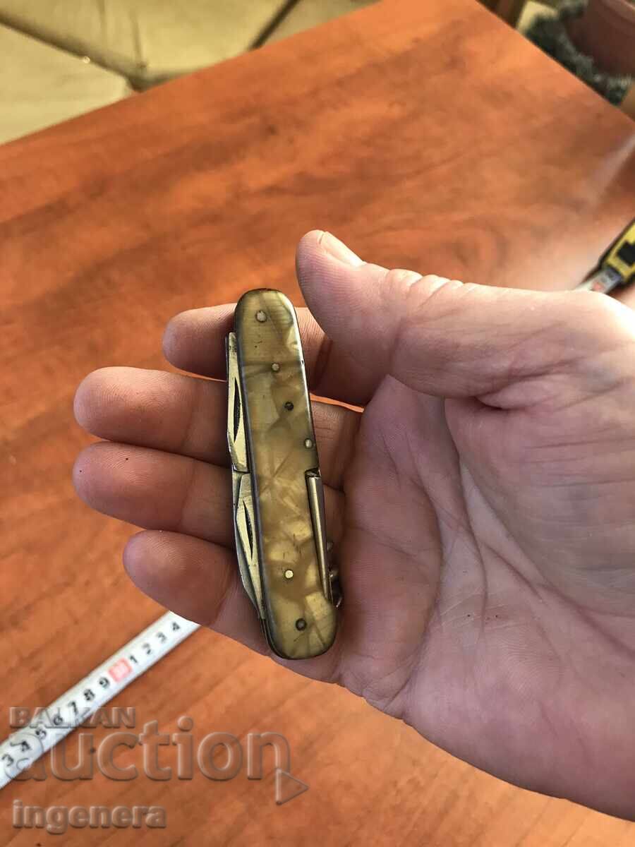 Auction FOLDING KNIFE, OLD BLADE, WOODEN HANDLE Auction FOLDING KNIFE, OLD BLADE, WOODEN HANDLE