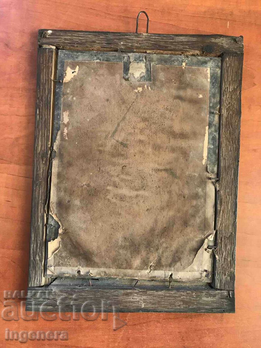 OLD RUSSIAN ICON LITHOGRAPHY - 5 OLD RUSSIAN ICON LITHOGRAPHY - 5