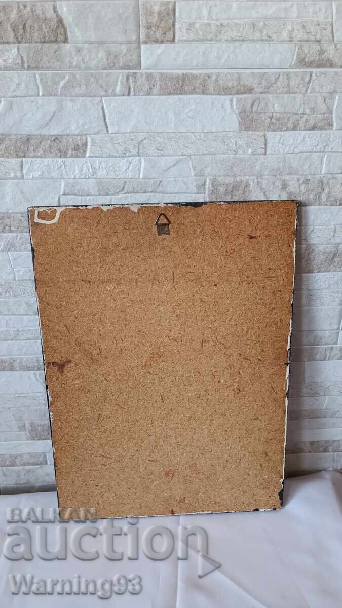 Painting "Fiery Woman" - oil on wood - W. van oevelen - 7 Painting "Fiery Woman" - oil on wood - W. van oevelen - 7