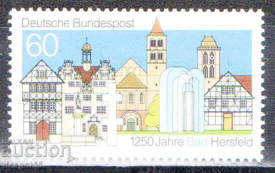 1986. Germania. 1250 de ani de la Bad Hersfeld.