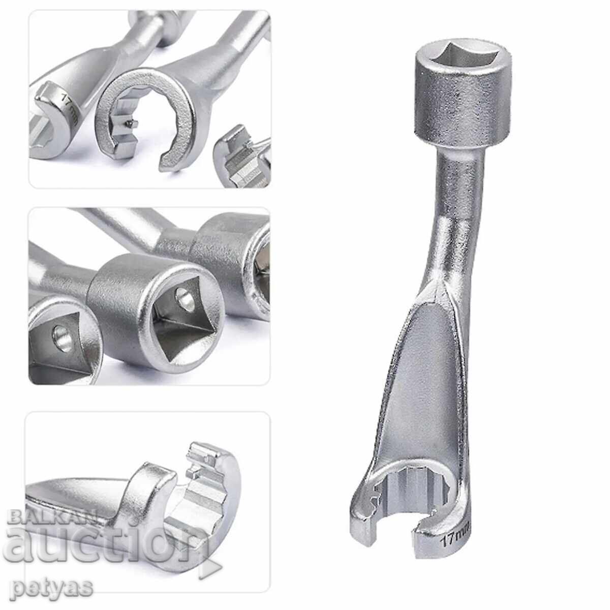 Ключ за тръбички на дюзи 17mm 1/2 с цена 21.50 лв. | € 10.99 Ключ за тръбички на дюзи 17mm 1/2 с цена 21.50 лв. | € 10.99
