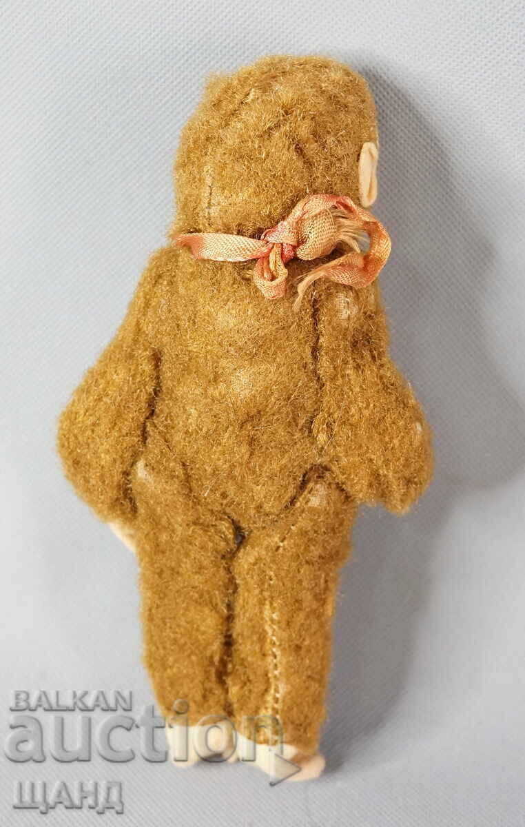 Auction Old Straw Toy Monkey Straw Doll Auction Old Straw Toy Monkey Straw Doll