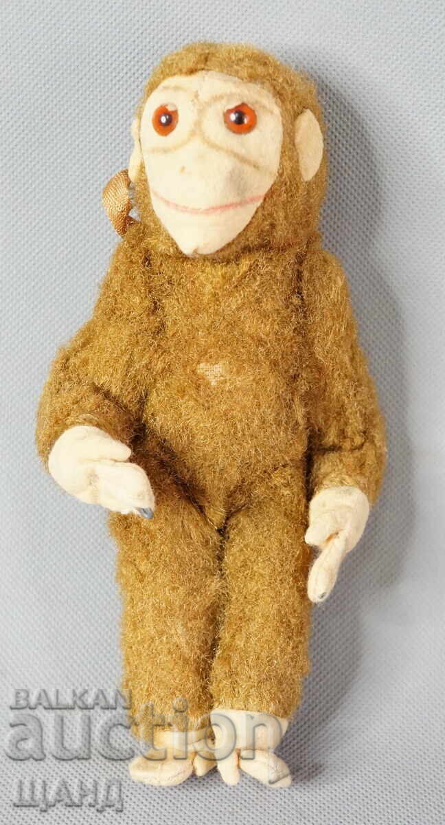 Old Straw Toy Monkey Straw Doll Old Straw Toy Monkey Straw Doll