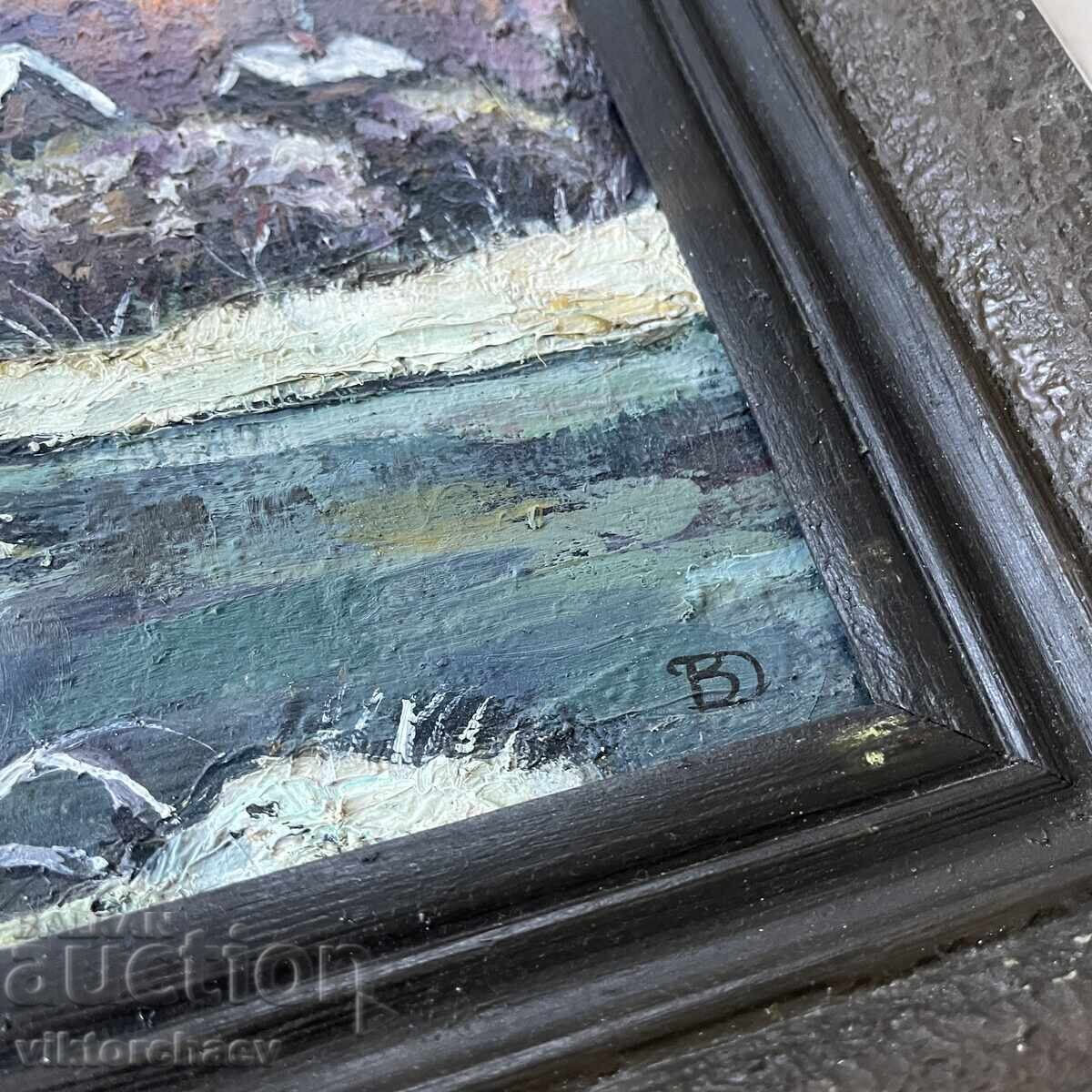 Auction  V.P. Demchenko painting - a beautiful landscape