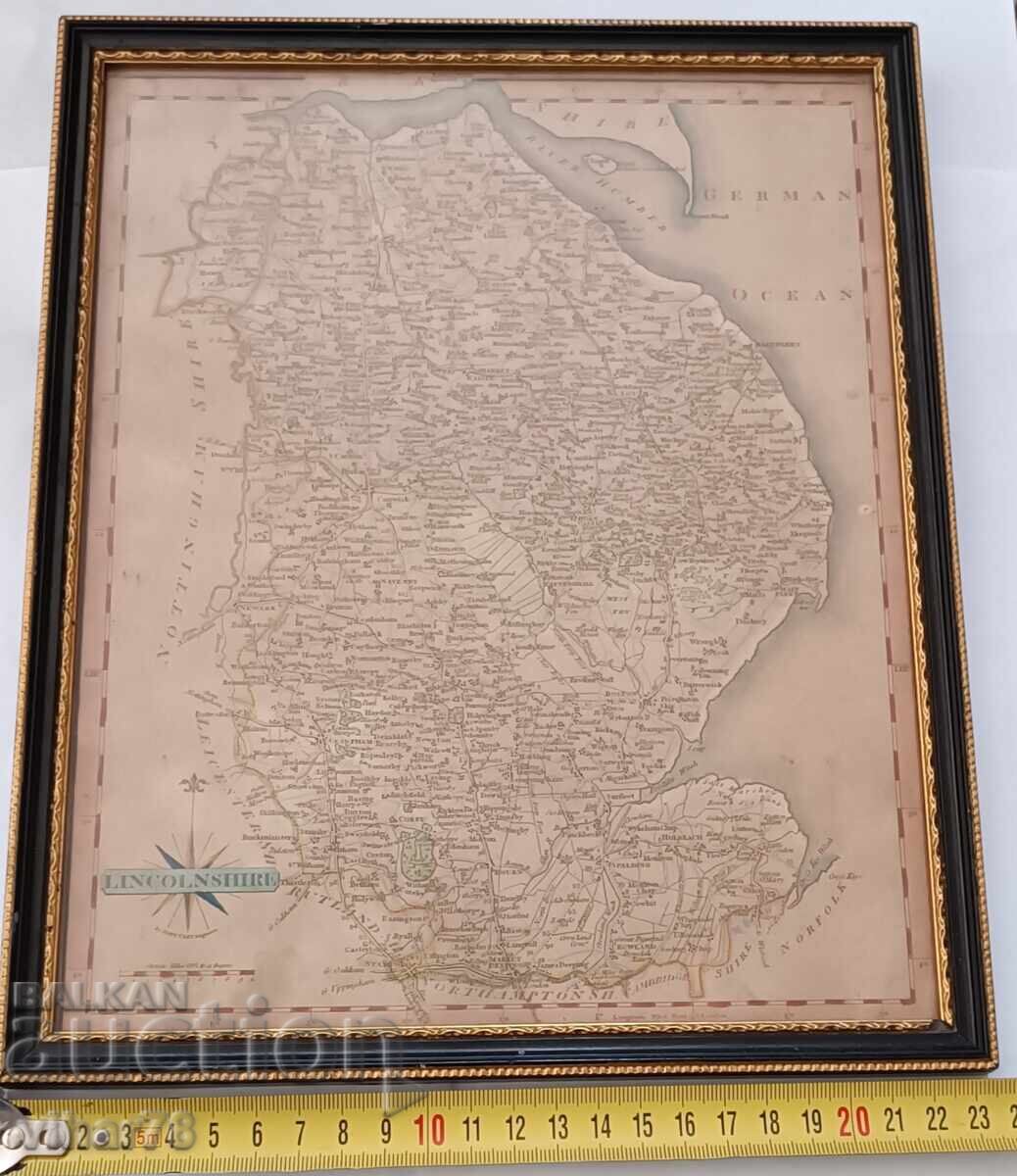 Delivery of Map of Lincolnshire Delivery of Map of Lincolnshire