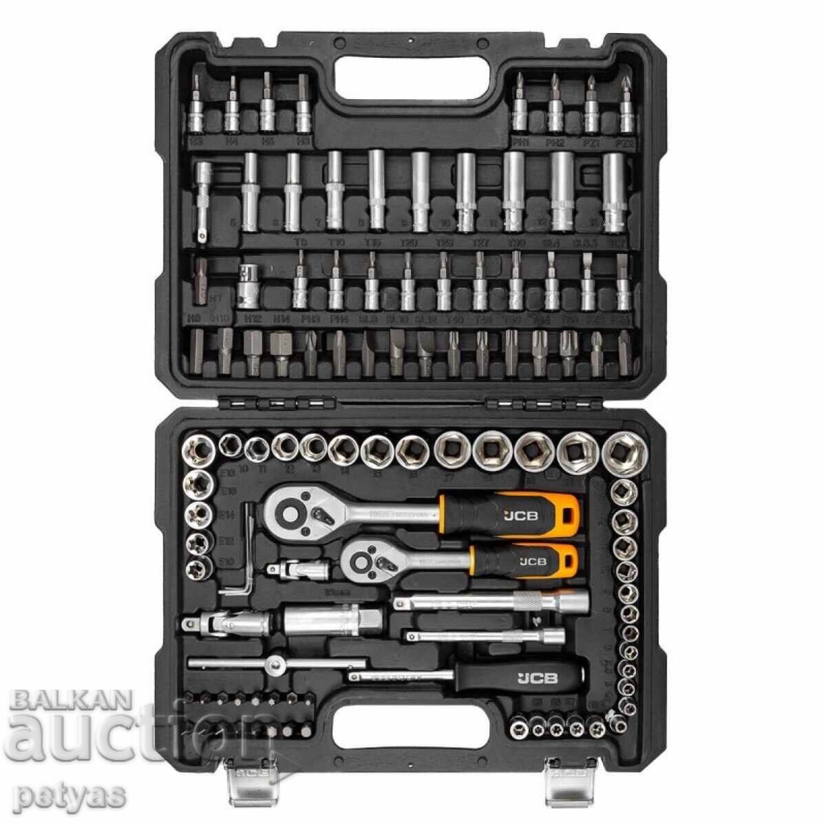 Gedore 108 μέρη 1/4", 3/8", 4-22 mm JCB με τιμή 144.50 BGN | € 73.88 Gedore 108 μέρη 1/4", 3/8", 4-22 mm JCB με τιμή 144.50 BGN | € 73.88