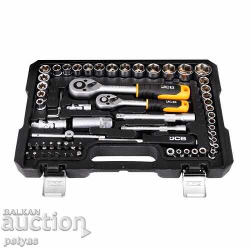 Gedore 108 μέρη 1/4", 3/8", 4-22 mm JCB - 5 Gedore 108 μέρη 1/4", 3/8", 4-22 mm JCB - 5