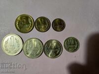 7 coins 1962. Excellent