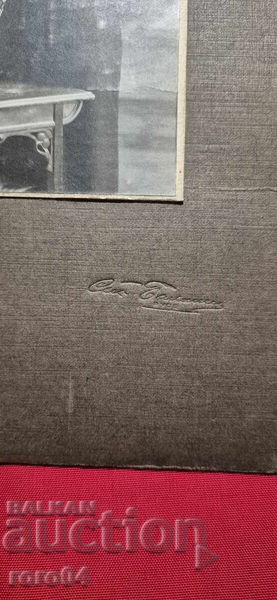 Доставка на РУСЕ - СТАРА ФОТОГРАФИЯ - КАРТОН