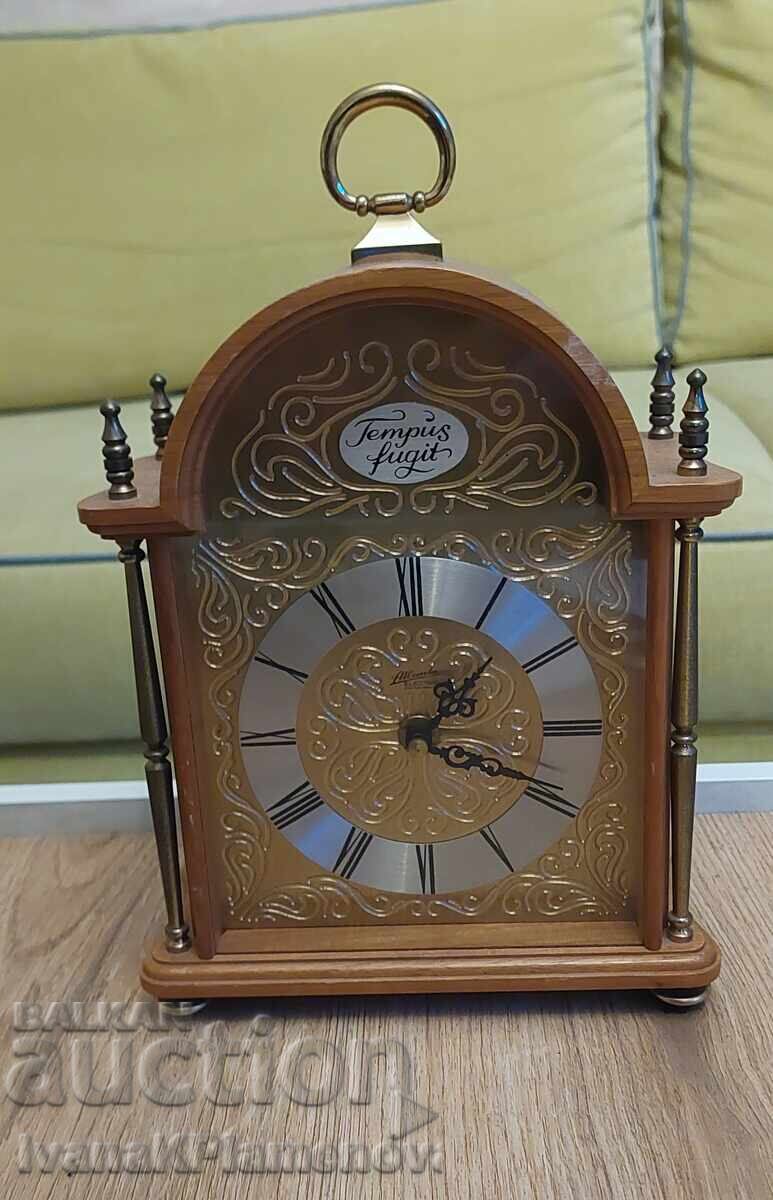 Desk clock made in Germany for collectors