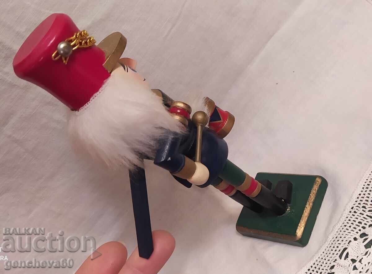 Decorative wooden doll Drummer 20cm. - 6