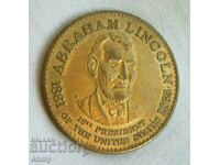 Abraham Lincoln Plaque - 16th President of the United States 1861-1865