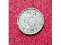 Sweden-10 Jore 1953-silver