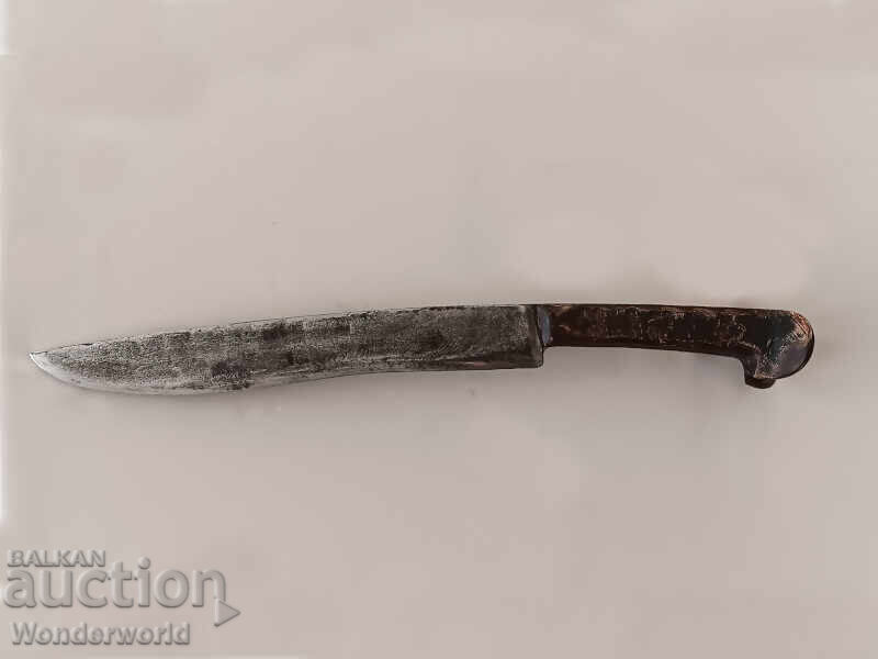 Delivery of Old authentic Bulgarian forged knife karakulak Delivery of Old authentic Bulgarian forged knife karakulak