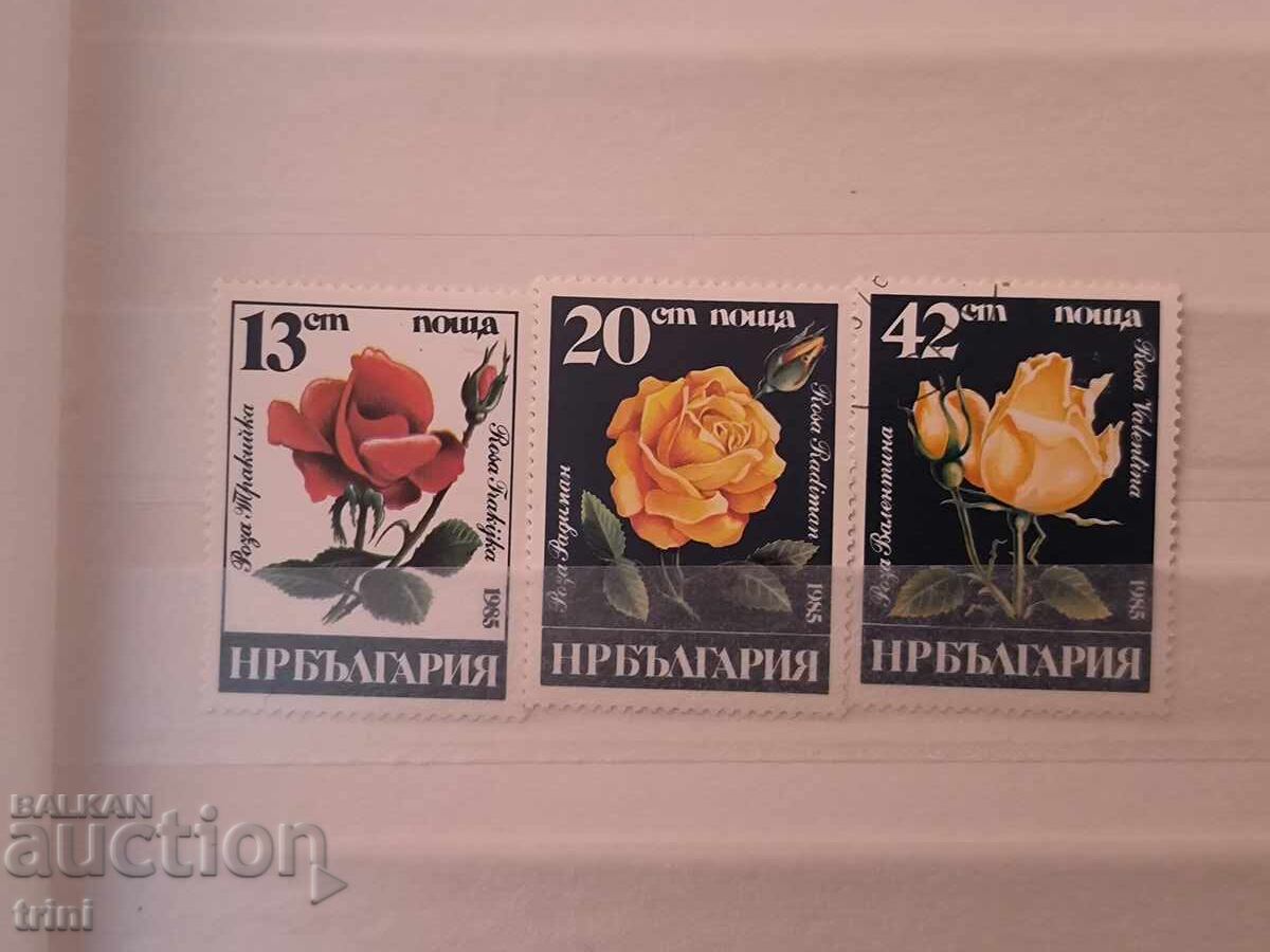 Bulgaria 1985 Bulgarian roses