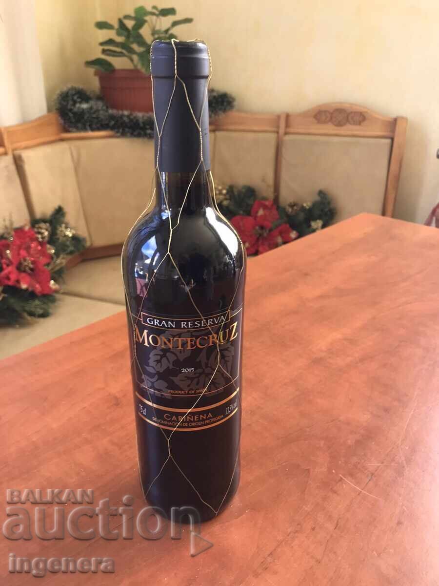 WINE FROM AND FOR COLLECTION AND USE-2015 WINE FROM AND FOR COLLECTION AND USE-2015