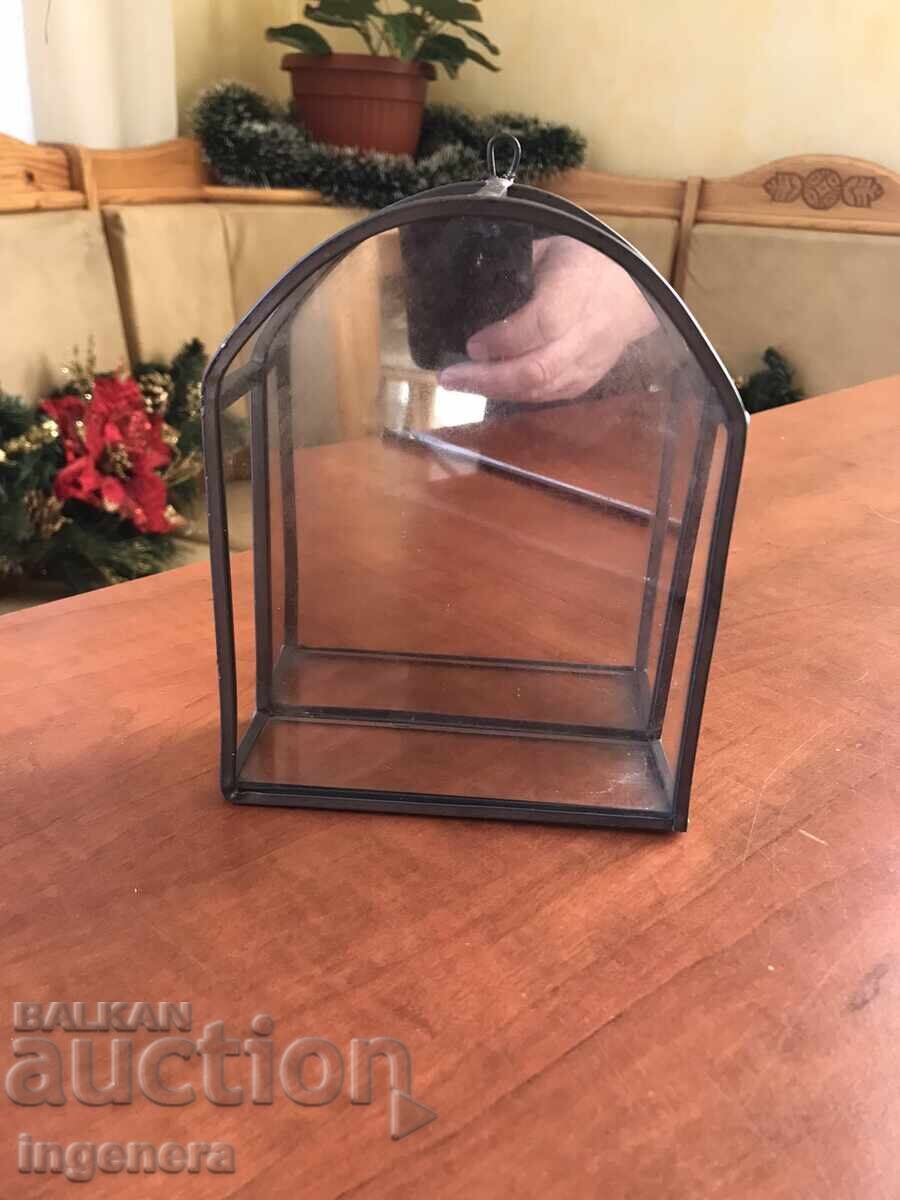 ΜΙΝΙ ΒΙΤΡΙΝΑ ΒΙΤΡΙΝΑ ΓΥΑΛΙΝΟΣ ΚΑΘΡΕΠΤΗΣ ΜΠΡΟΝΖΙΝΟ ΚΟΡΝΙΖ - 5 ΜΙΝΙ ΒΙΤΡΙΝΑ ΒΙΤΡΙΝΑ ΓΥΑΛΙΝΟΣ ΚΑΘΡΕΠΤΗΣ ΜΠΡΟΝΖΙΝΟ ΚΟΡΝΙΖ - 5