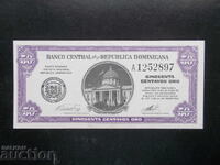 DOMINICAN REPUBLIC , 50 centavos , 1961 , UNC