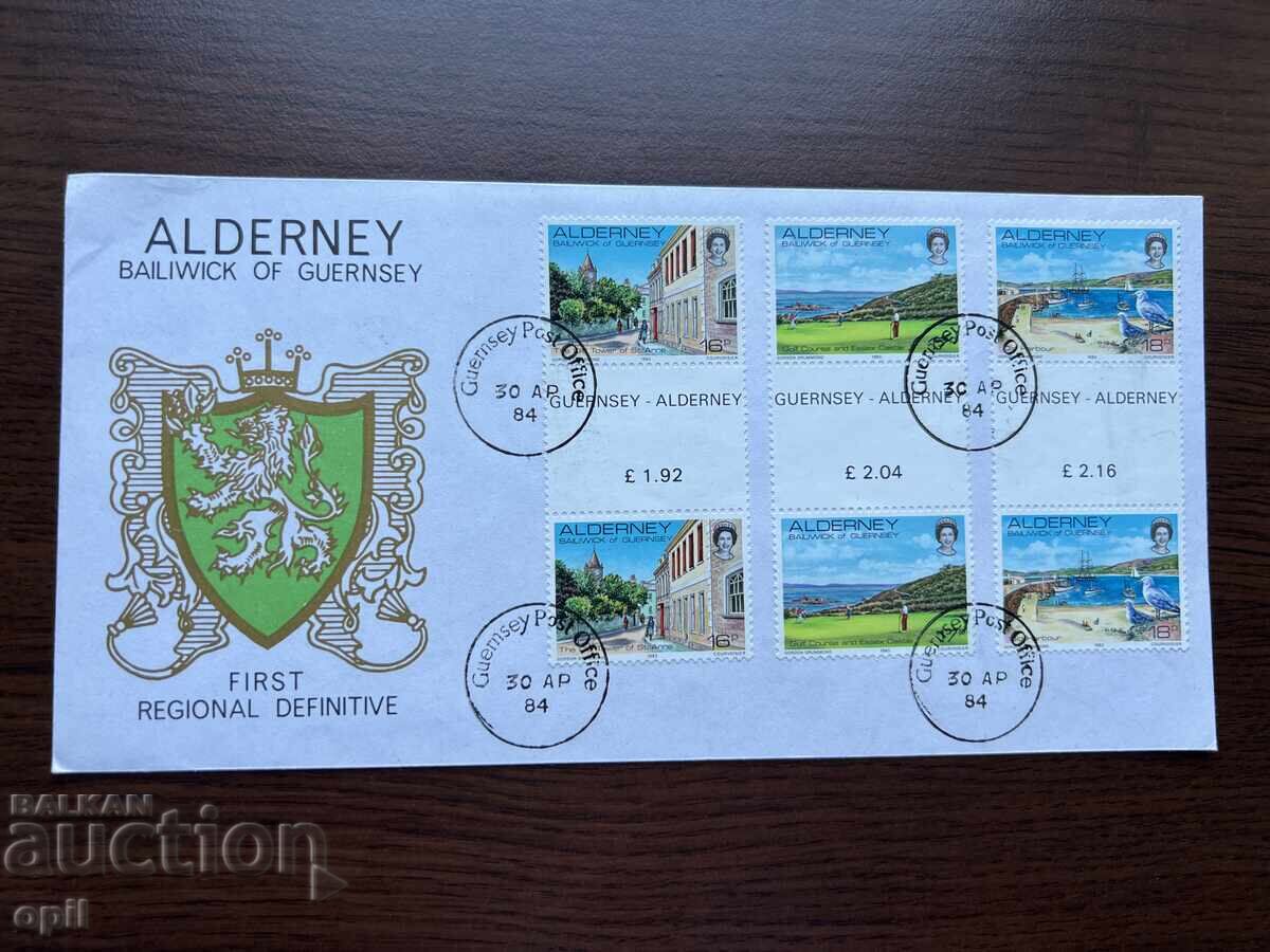 Alderney 1984 First Day Envelope