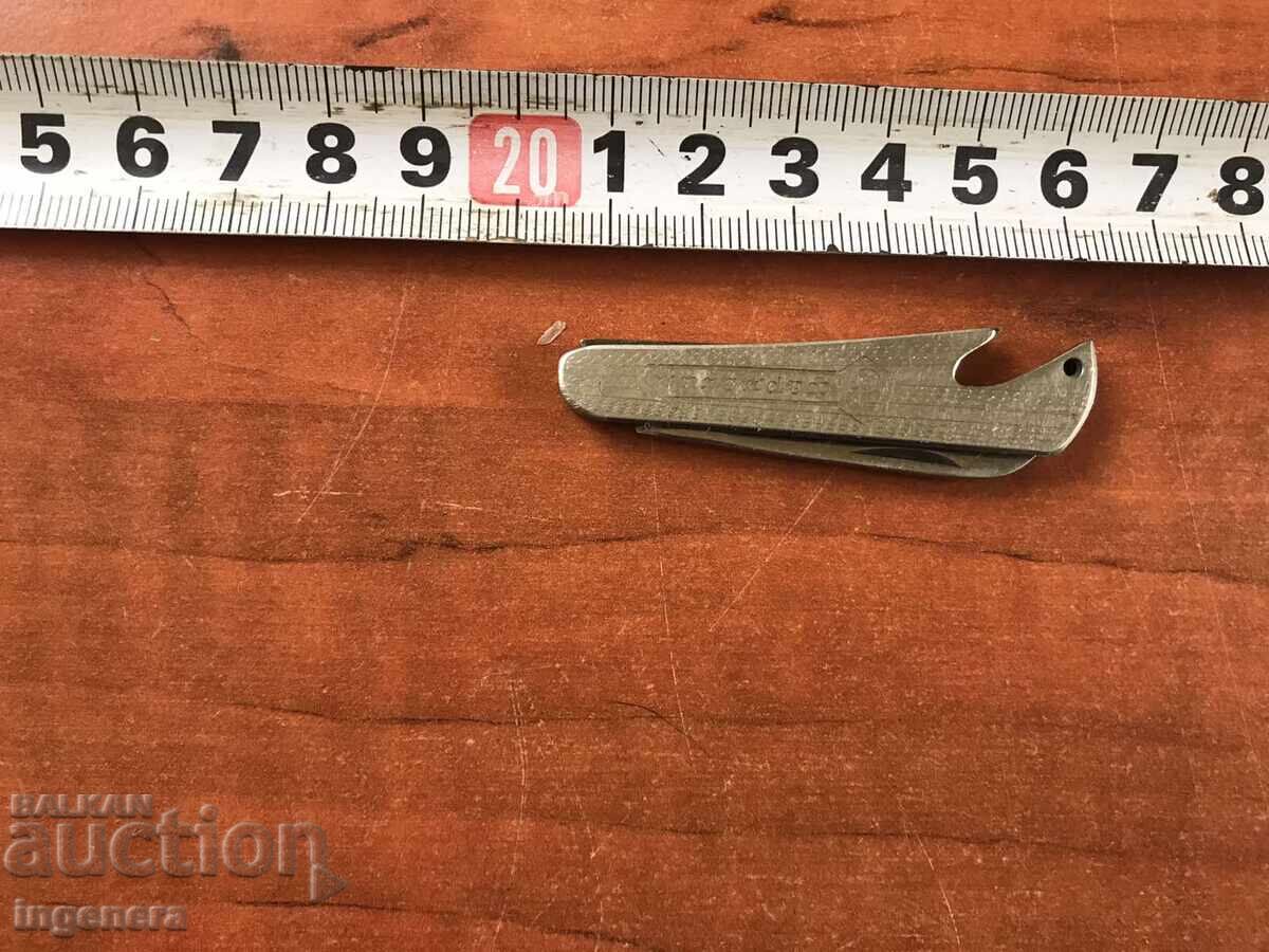 FOLDING KNIFE, OLD SHAFT, MINI, ADVERTISING, BULGARIA - 5 FOLDING KNIFE, OLD SHAFT, MINI, ADVERTISING, BULGARIA - 5