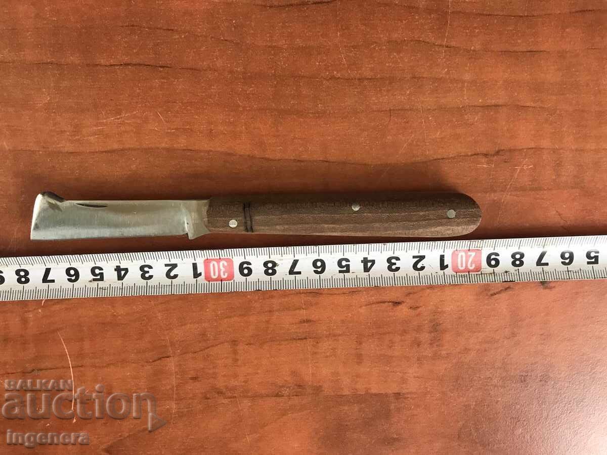 FOLDING KNIFE, OLD BLADE, MARKED