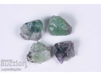 4 pieces of green fluorite 127g #8