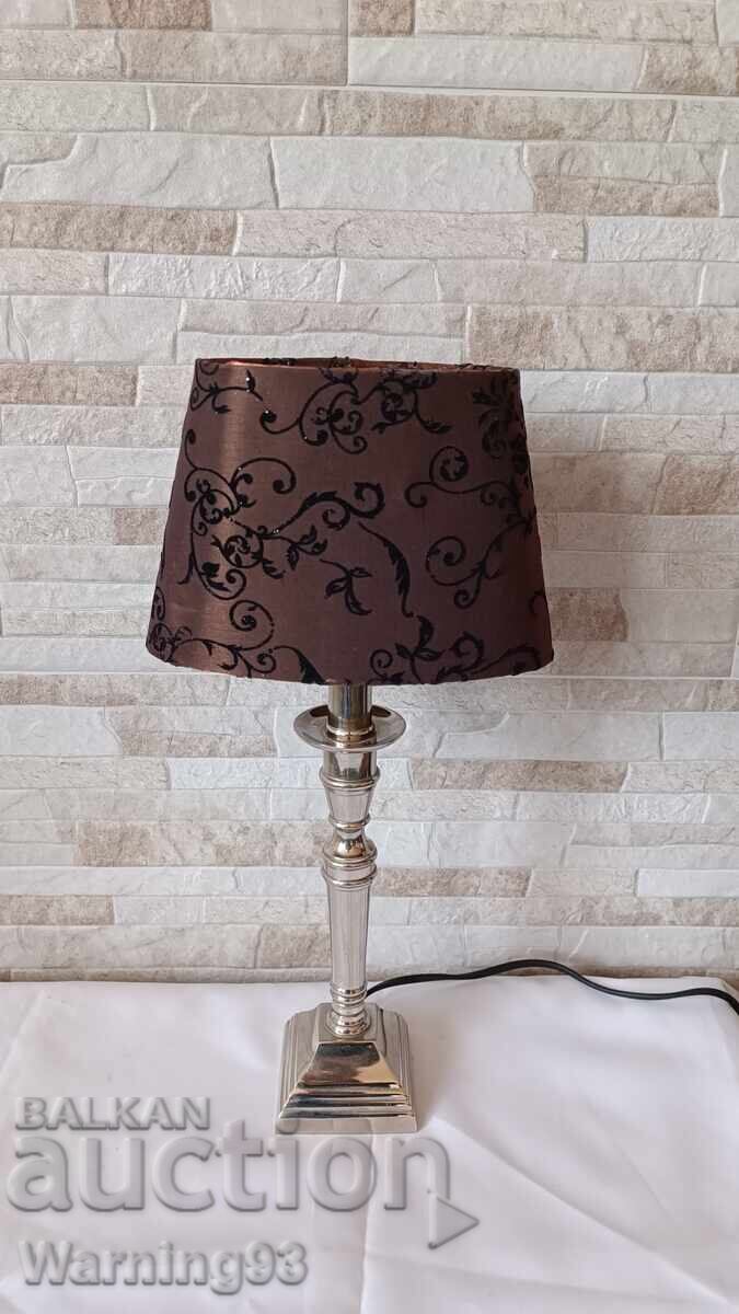 Метална настолна лампа - нощна лампа - №36