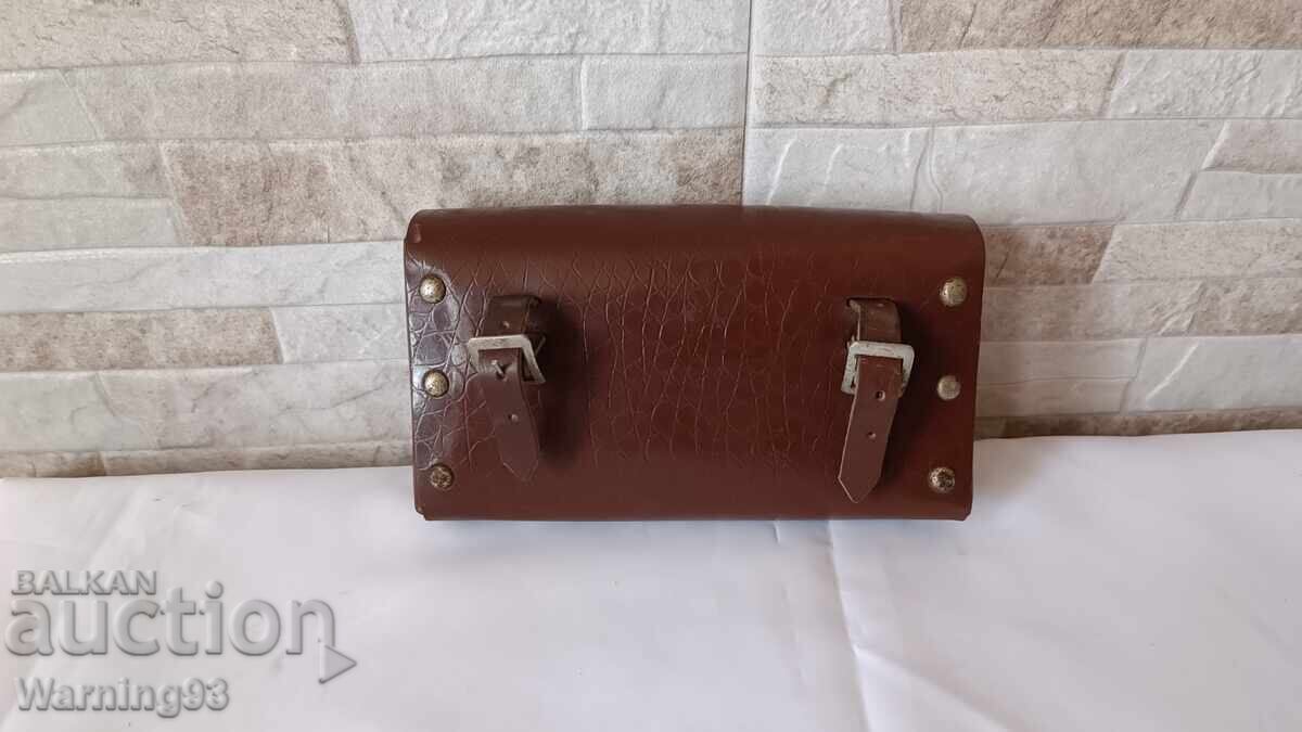 Leather bike/bicycle tool bag - 5 Leather bike/bicycle tool bag - 5