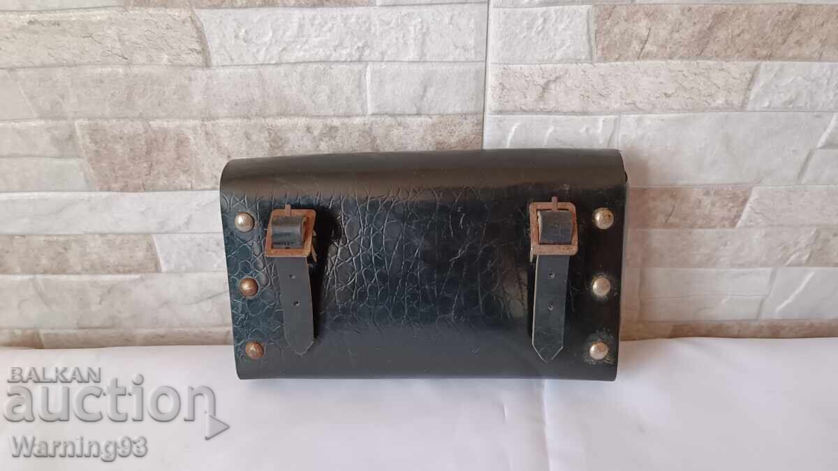 Δημοπρασία Δερμάτινη τσάντα εργαλείων ποδηλάτου / ποδηλάτου