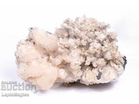 Large druse quartz with calcite and galena from Bulgaria 2400g